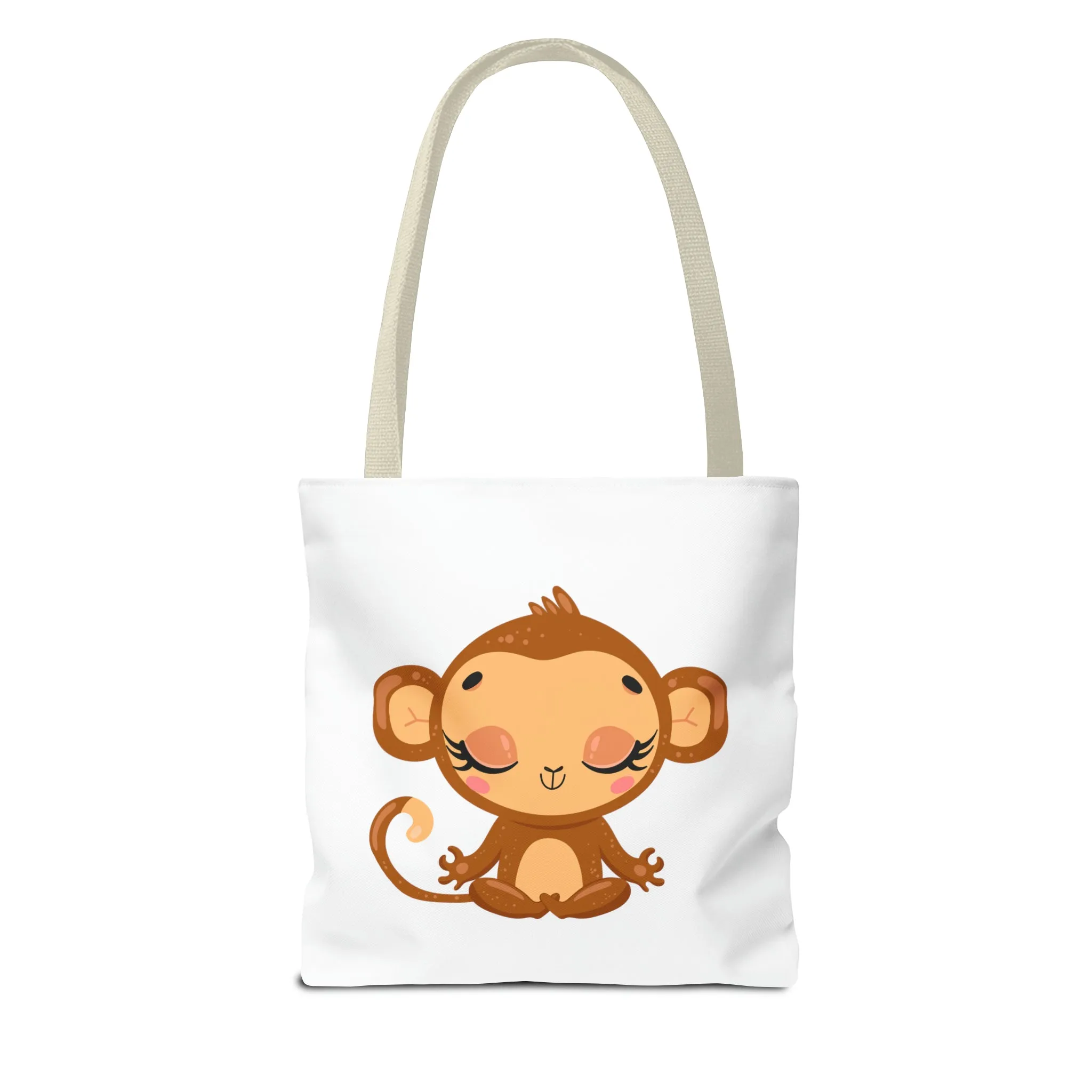 Baby Monkey Yoga Tote Bag