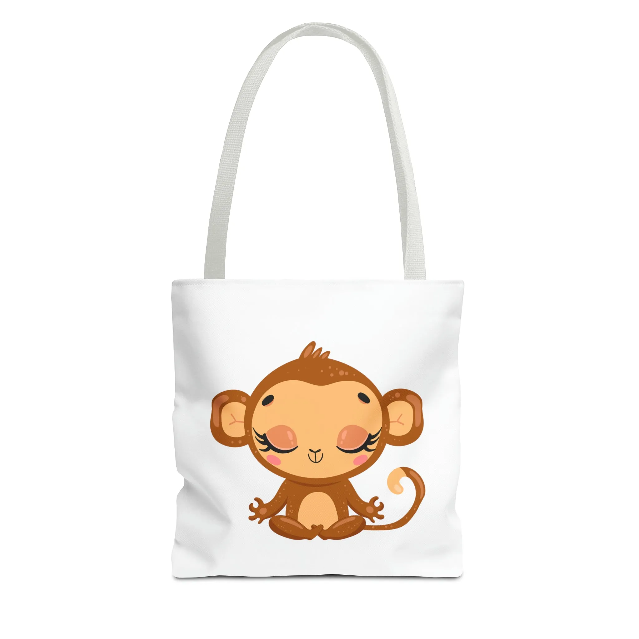 Baby Monkey Yoga Tote Bag
