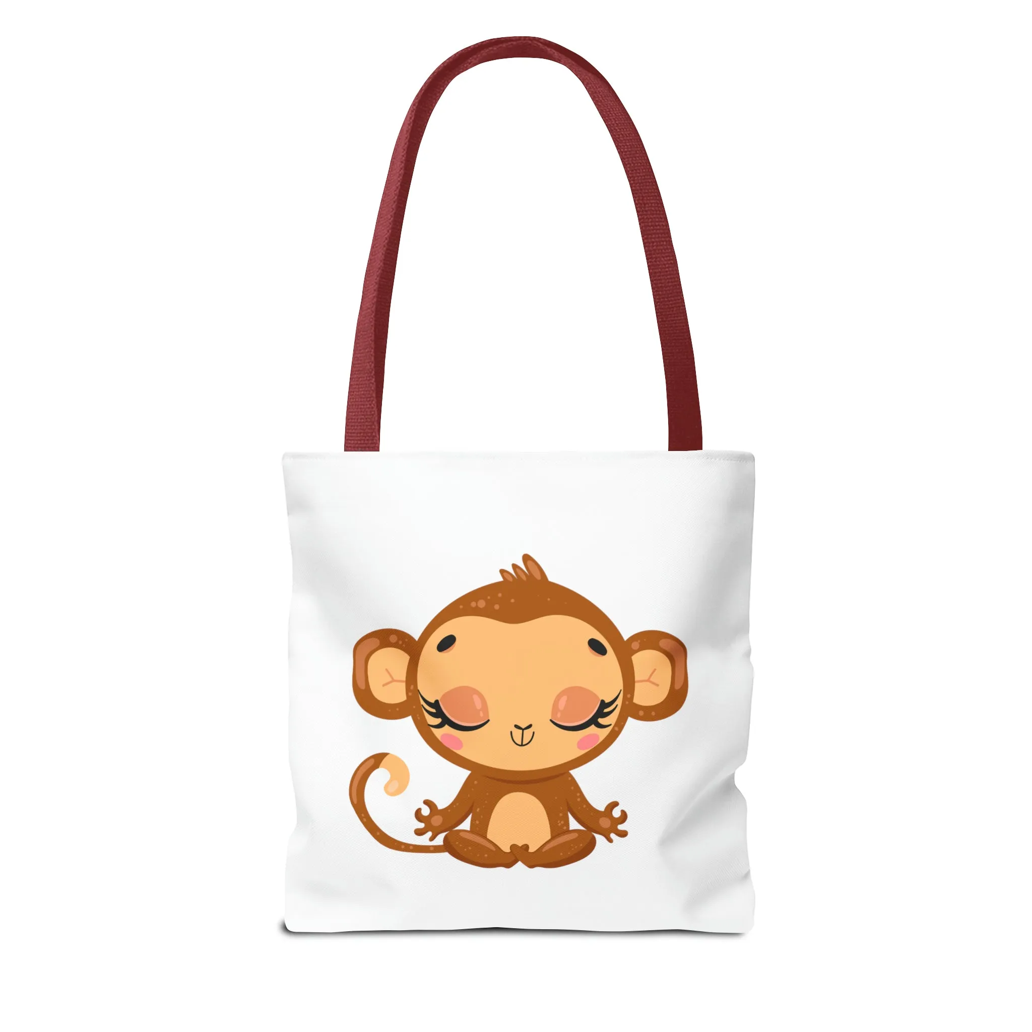 Baby Monkey Yoga Tote Bag