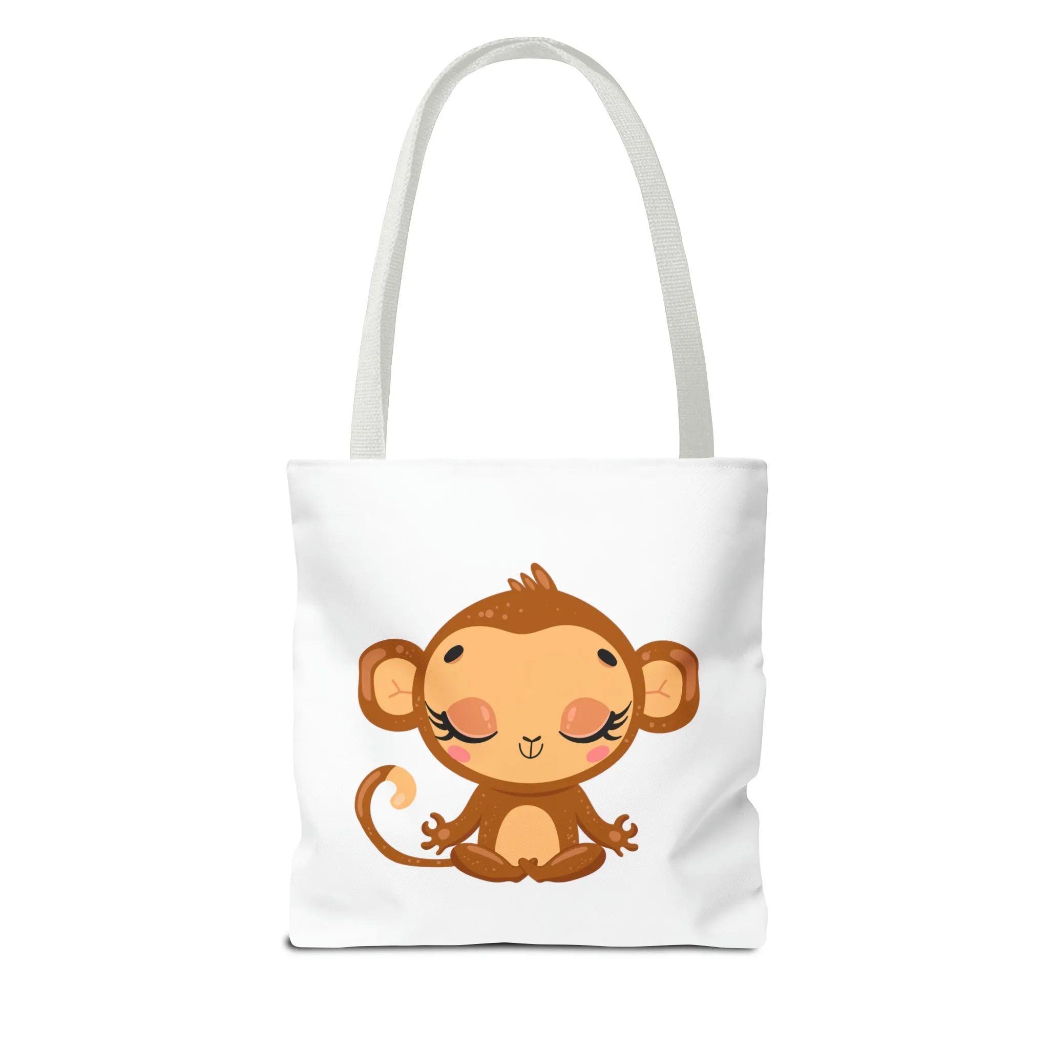 Baby Monkey Yoga Tote Bag