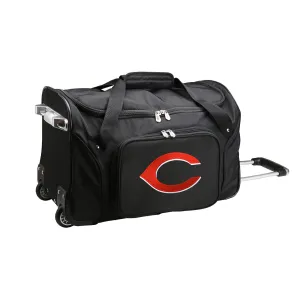 Cincinnati Reds Luggage | Cincinnati Reds Wheeled Carry On Luggage
