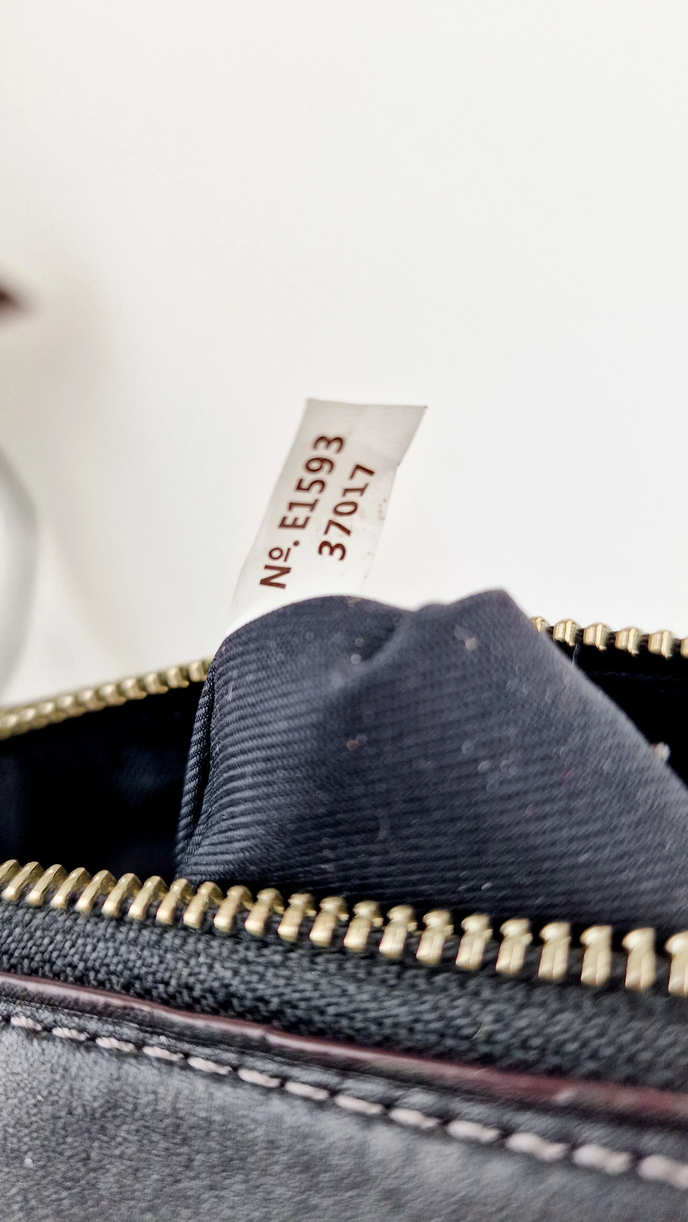 Coach Ace Satchel in Black Smooth Leather with Whipstitch Detail Handbag Crossbody - Coach 37017