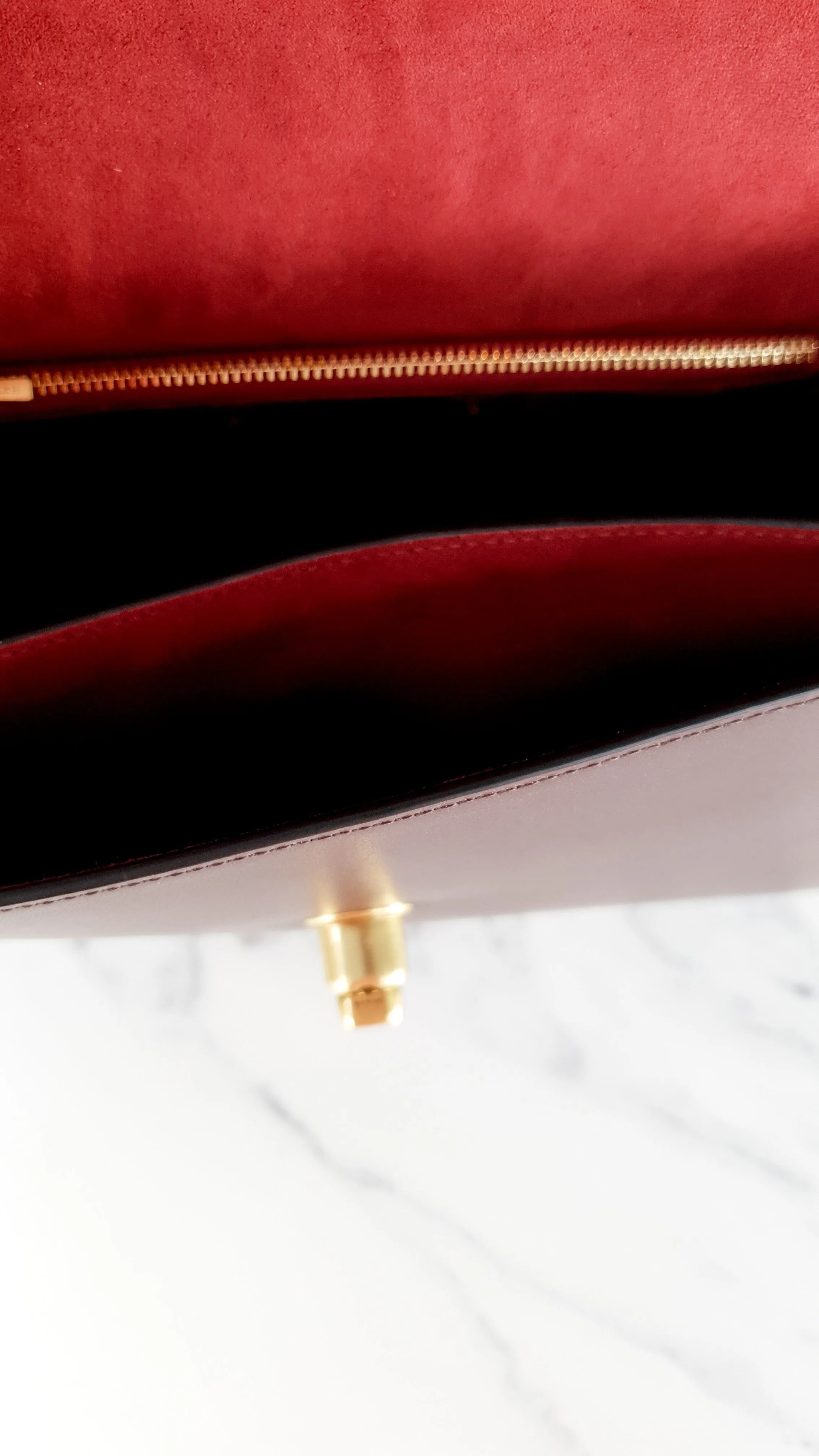 Coach Parker 32 Tophandle Carryall in Oxblood Burgundy Colorblock with Snakeskin Details - Handbag Exotic Crossbody Bag Coach 73969