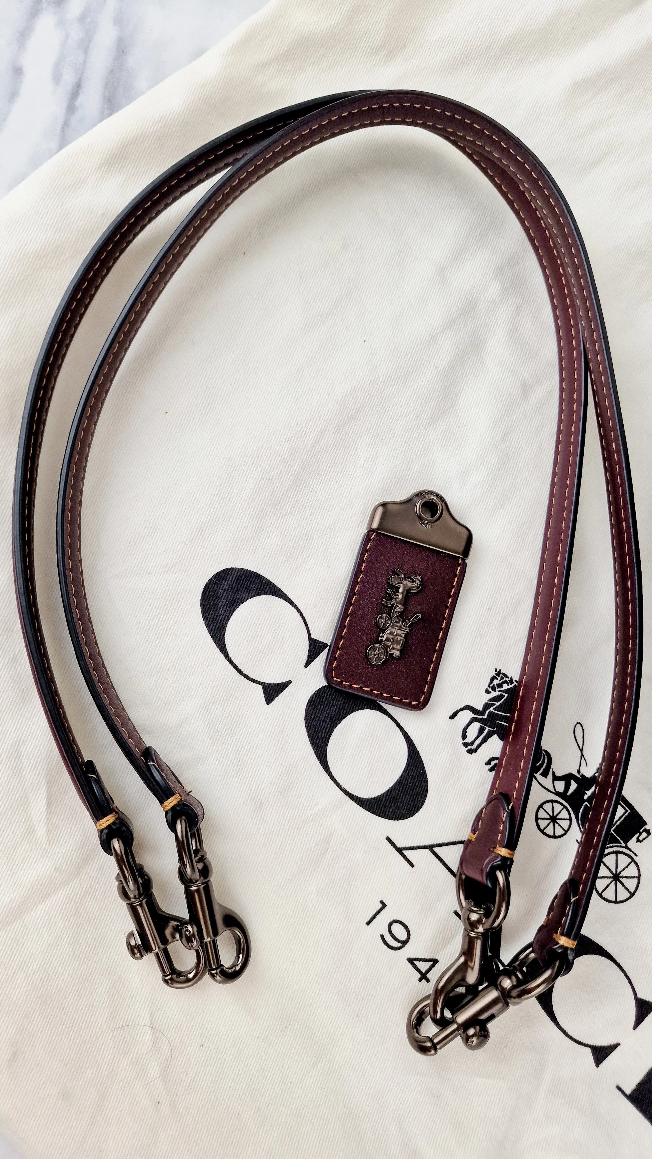 Coach Rogue 25 in Oxblood Pebble Leather with Red Suede Lining Coach 54536