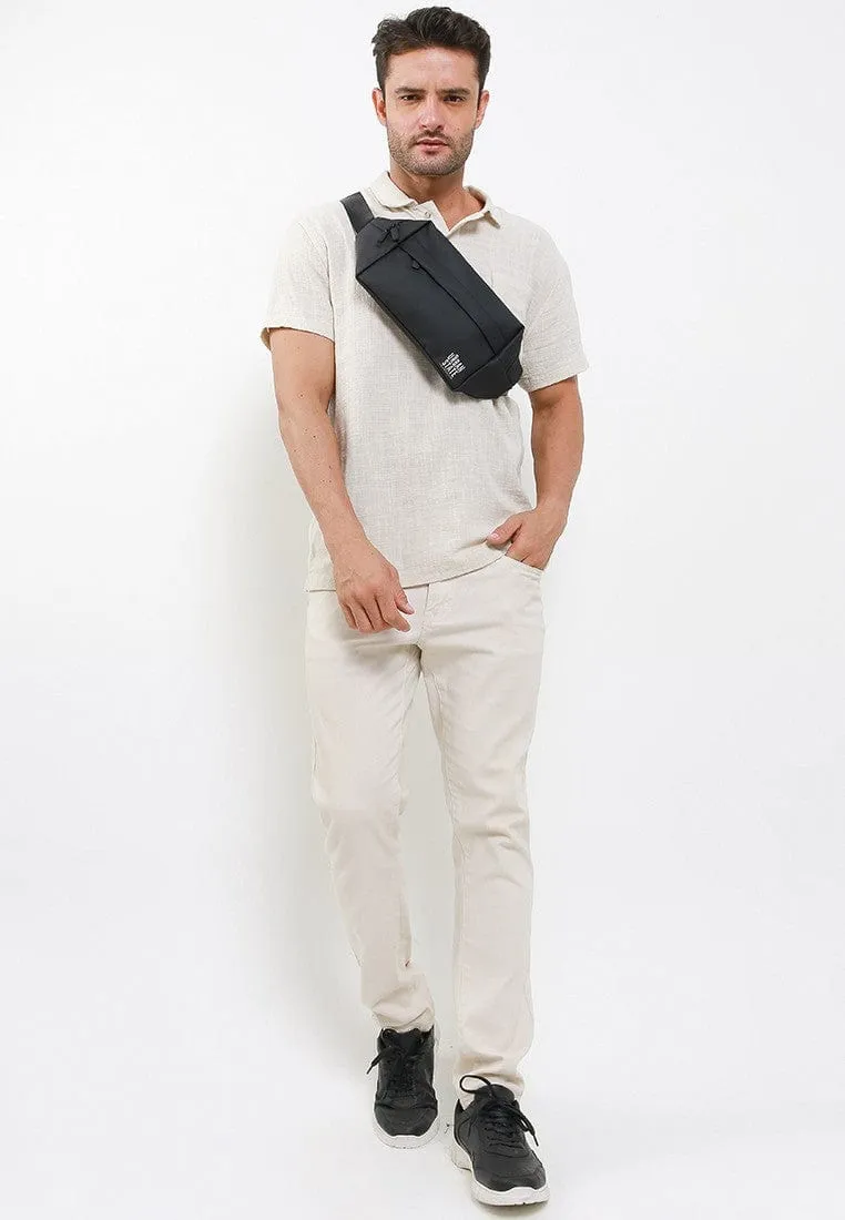 Coated Dry Edge Waistpack - Black