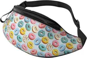 Crossbody Bags For Women Men - Macaroon Donut Print Fanny Packs For Women Cross Body, Cross Body Bag Mens