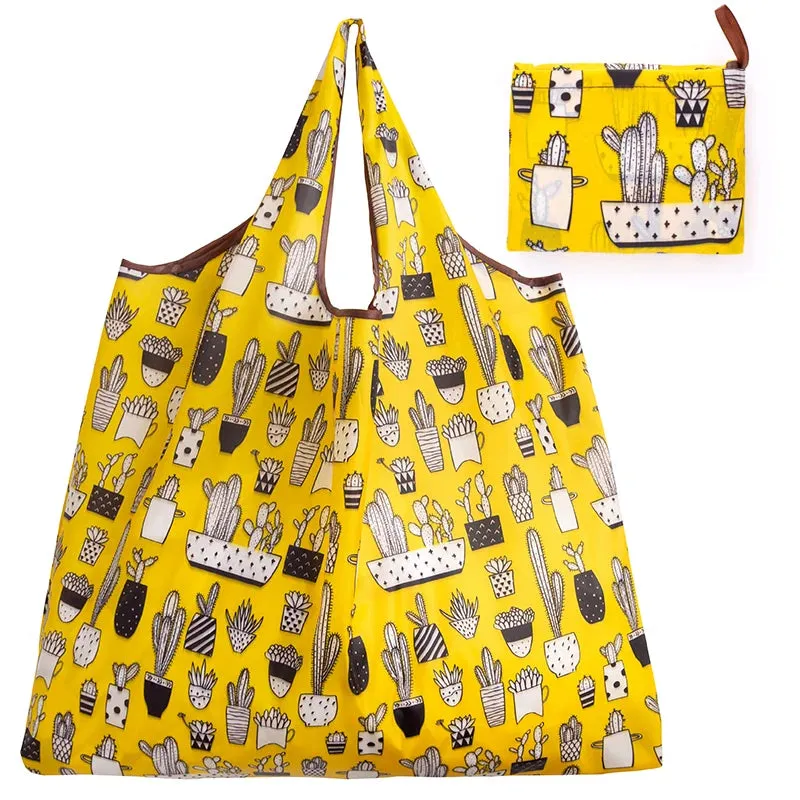 Cute Print Large Eco Tote Bags