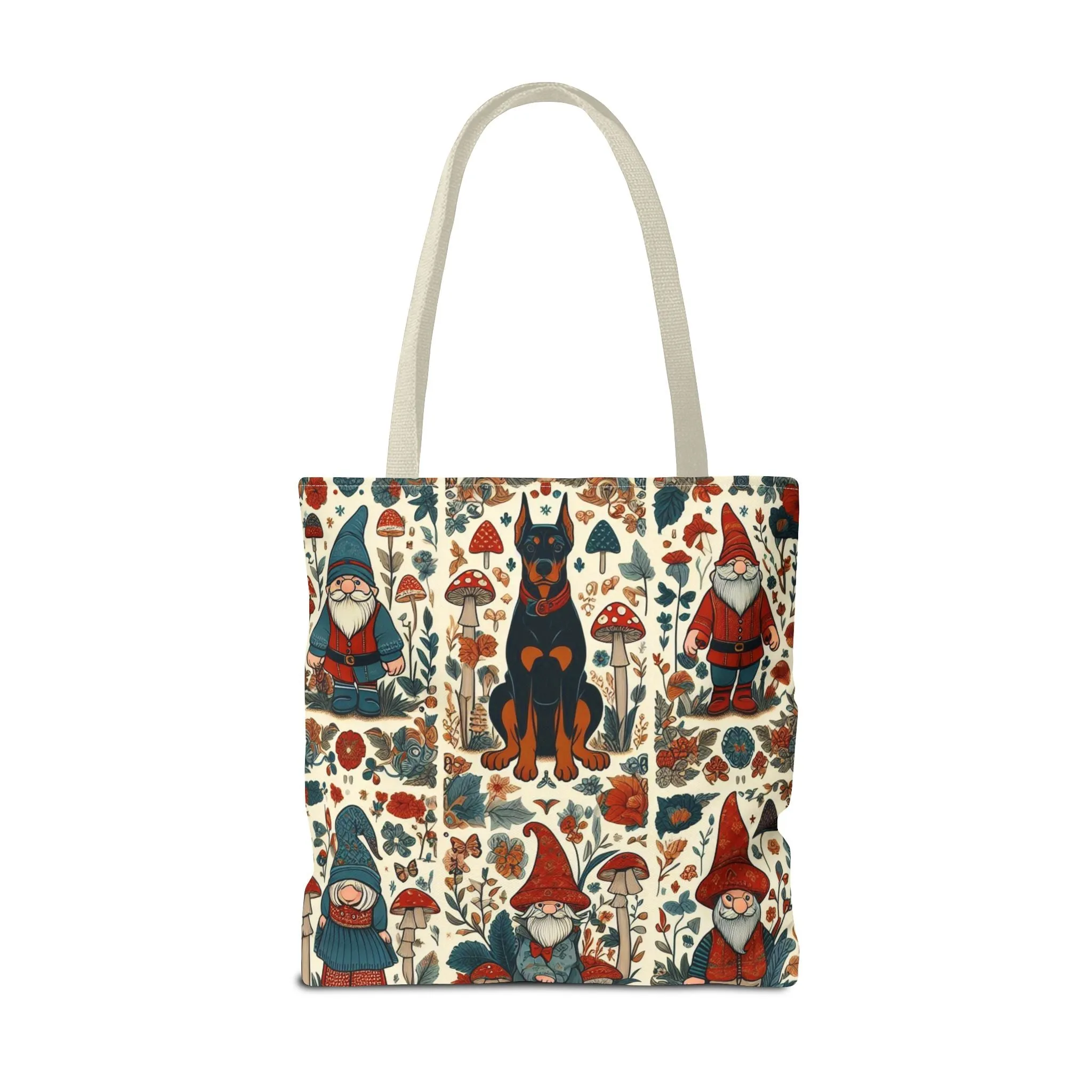 Doberman and Gnomes - Tote Bag (AOP)