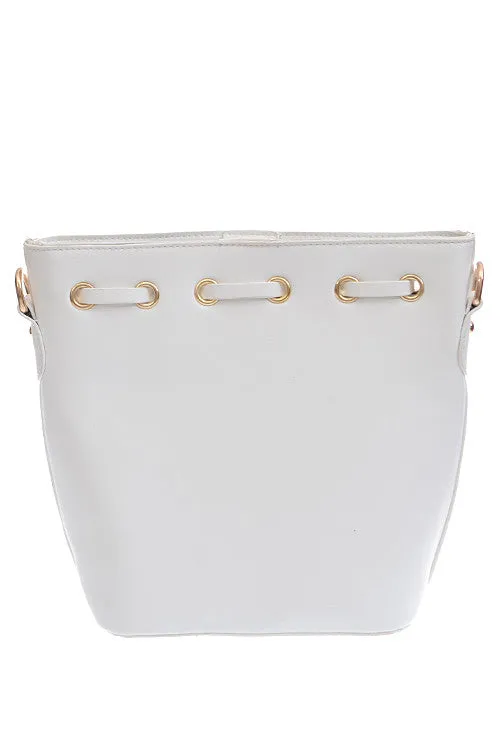 Elegant White Gold Clutch