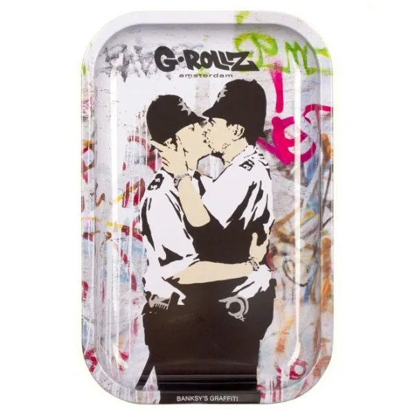 G-Rollz - Banksy "Cop" Rolling Tray