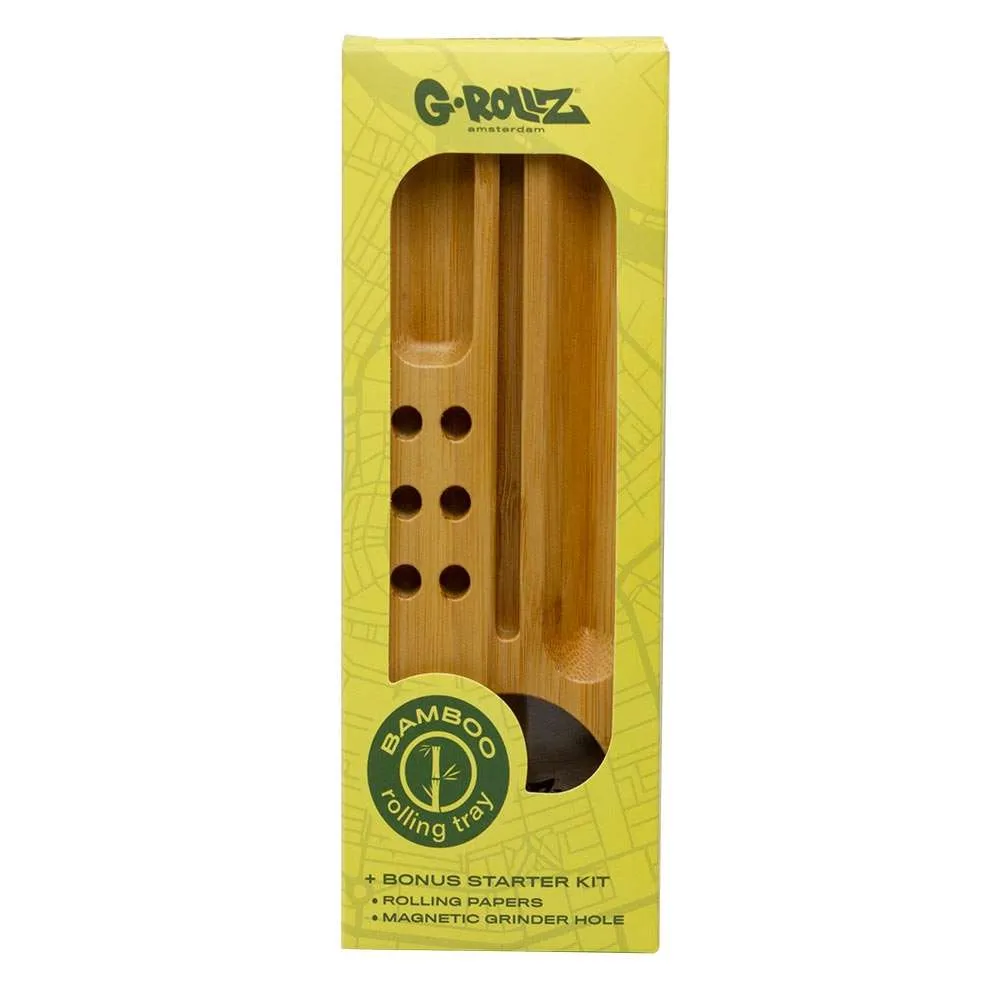 G-Rollz - Mini Bamboo Rolling Tray