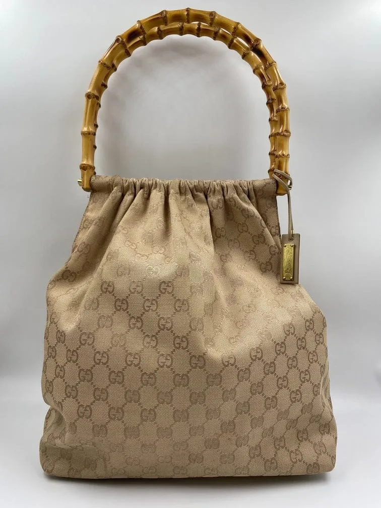 Gucci bag with Bamboo handle