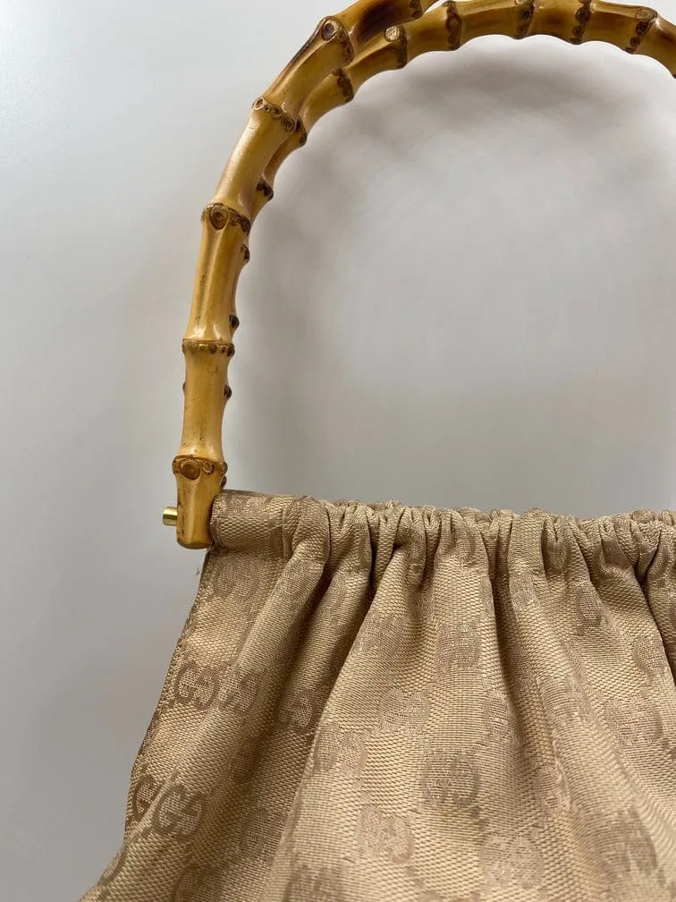 Gucci bag with Bamboo handle
