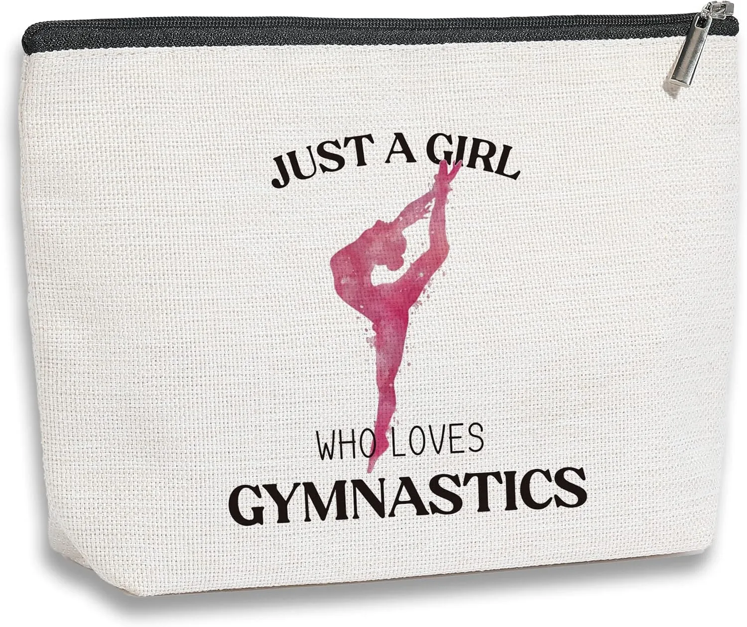 Gymnastics Makeup Bag for Women Gymnasts Inspirational Gifts Gymnastic Coach Gifts for Women Sports Lovers Birthday Christmas Gifts for Her