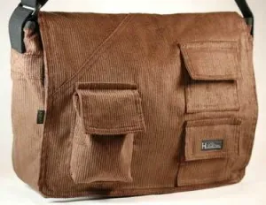 Hemp Corduroy Urban Book Bag