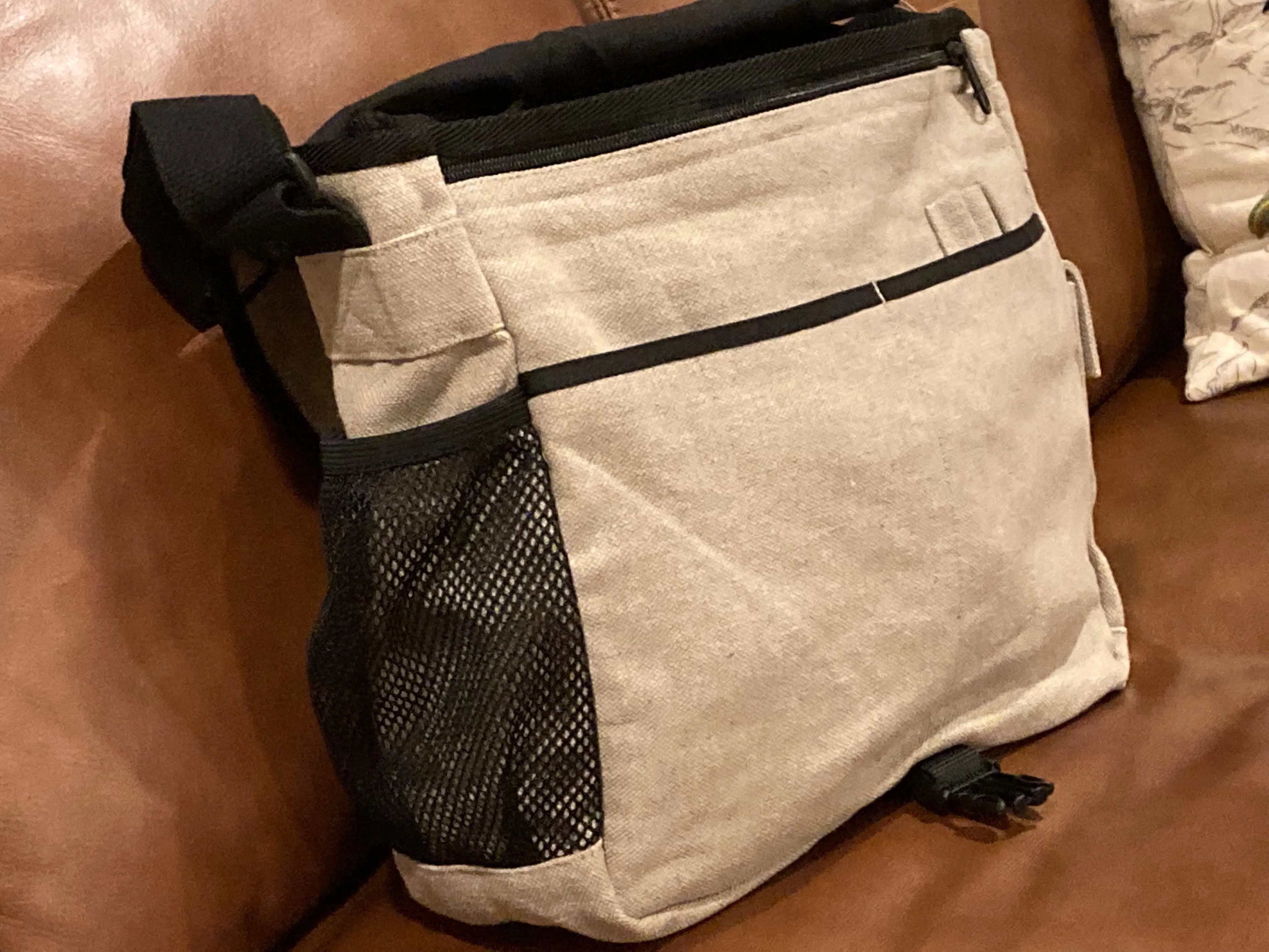 Hemp Urban Messenger Bag