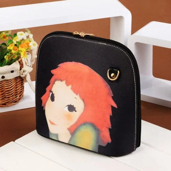 Hot Fashion Women Synthetic Leather Print Cross Bag Small Casual Party Messenger Bag Shoulder Bag