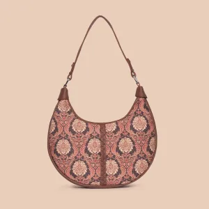 Jodhpur Damask Hobo Bag