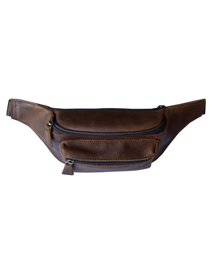 Keith Genuine Leather Fanny Pack Sling Bag