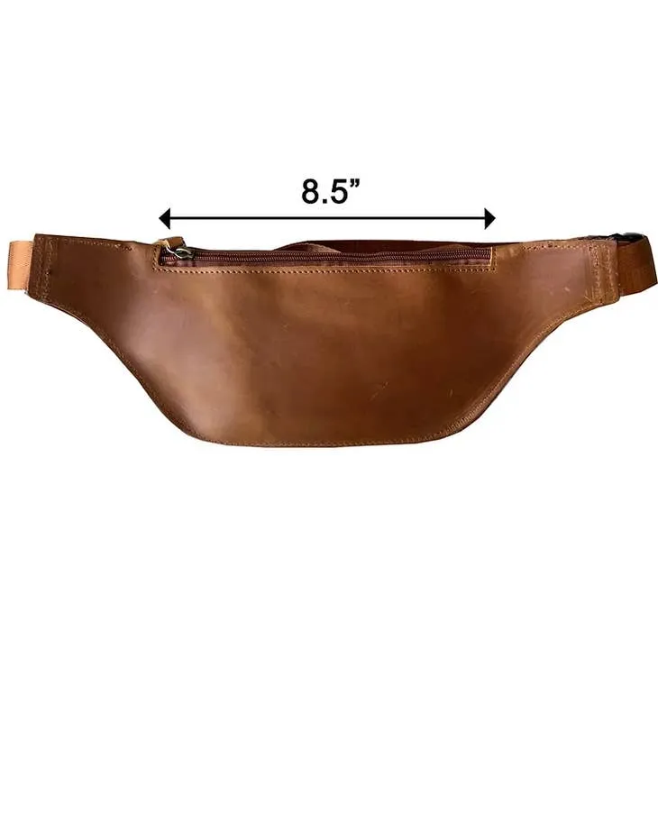Keith Genuine Leather Fanny Pack Sling Bag