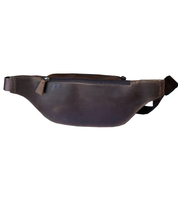 Keith Genuine Leather Fanny Pack Sling Bag