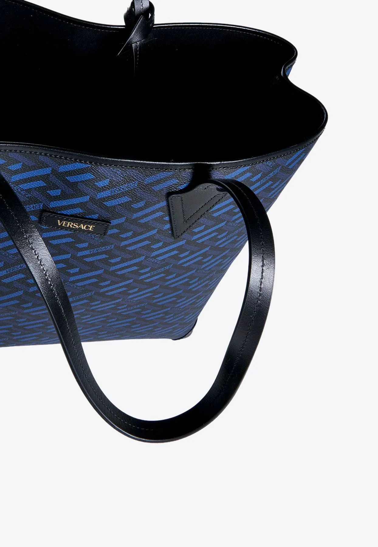 La Greca Print Tote Bag