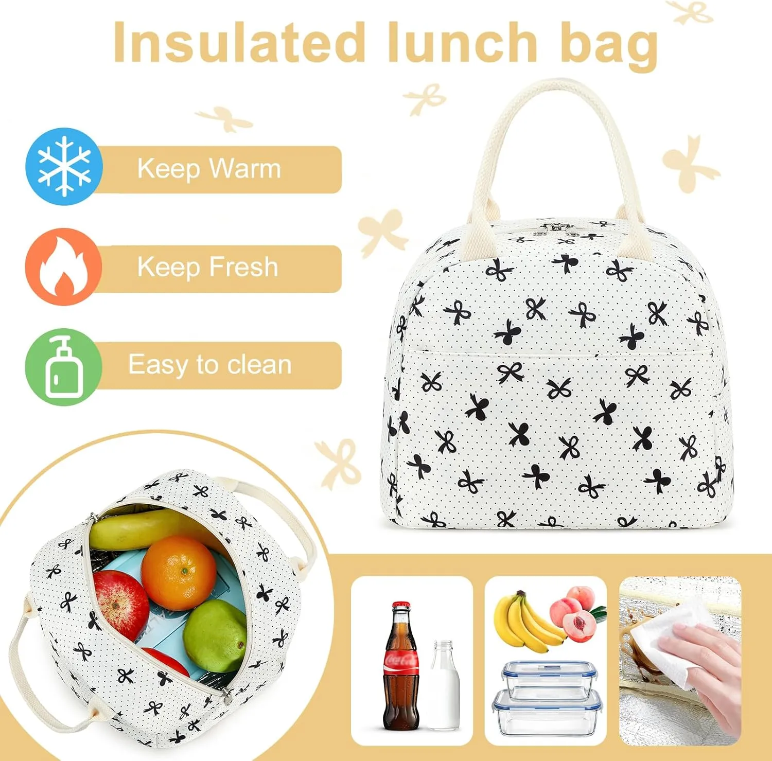 LEDAOU Backpack for Kids Boys Girls School Bags Teen Bookbags Set School Backpack with Lunch Box and Pencil Case