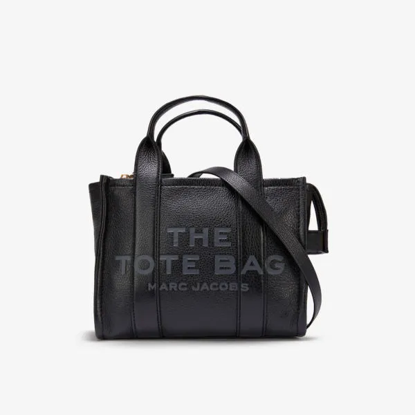 Marc Jacobs Small Leather Tote Bag, Black