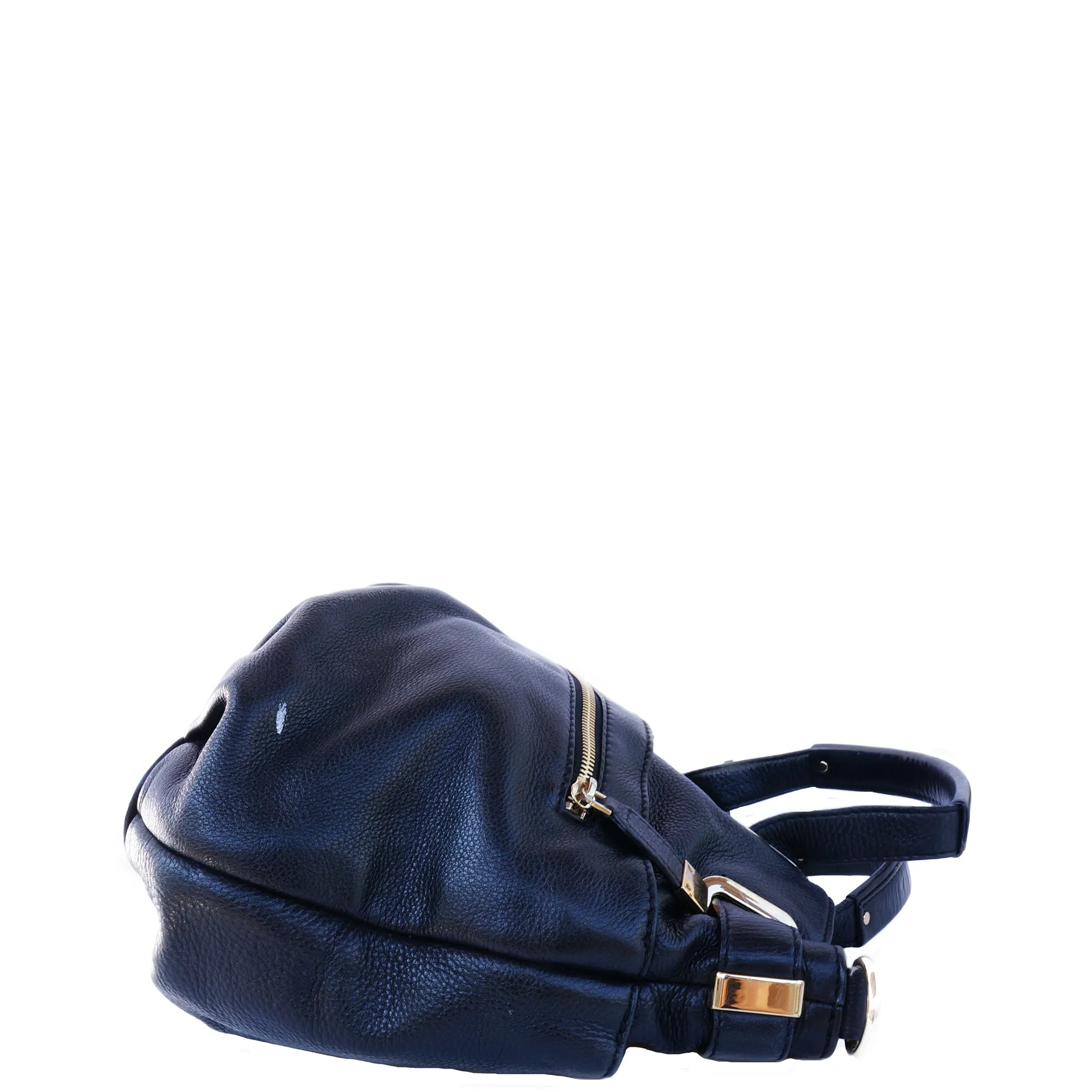 MICHAEL KORS GRAINED LEATHER SHOULDER BAG