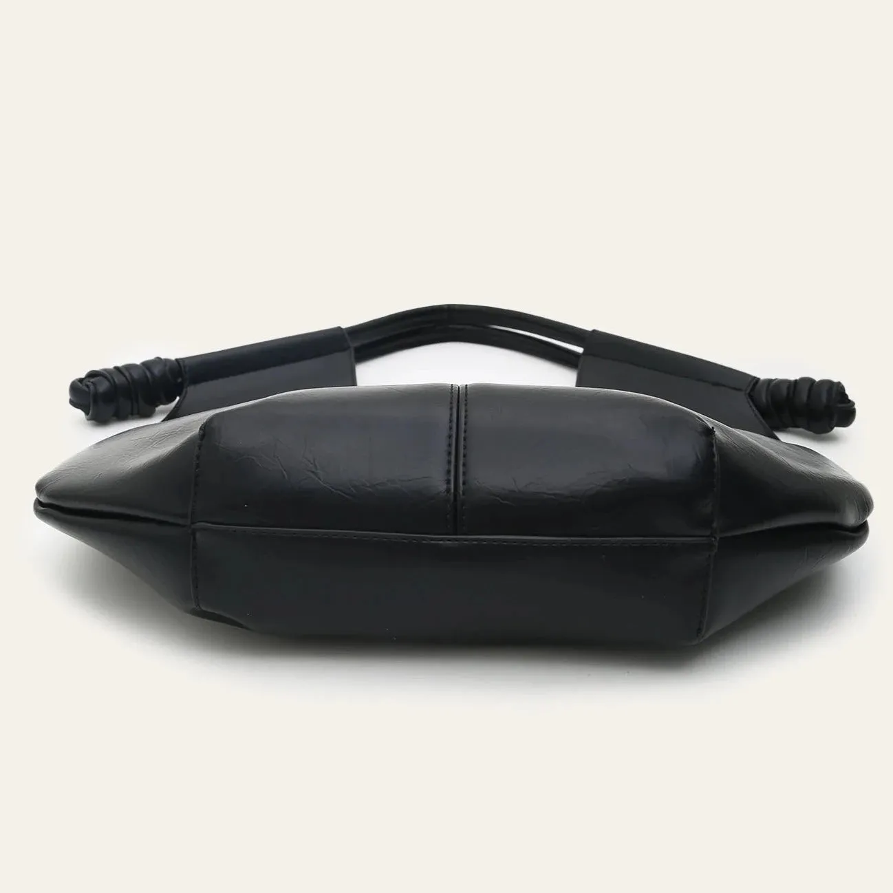 Nava Minimalist Bar Handle Hobo Bags
