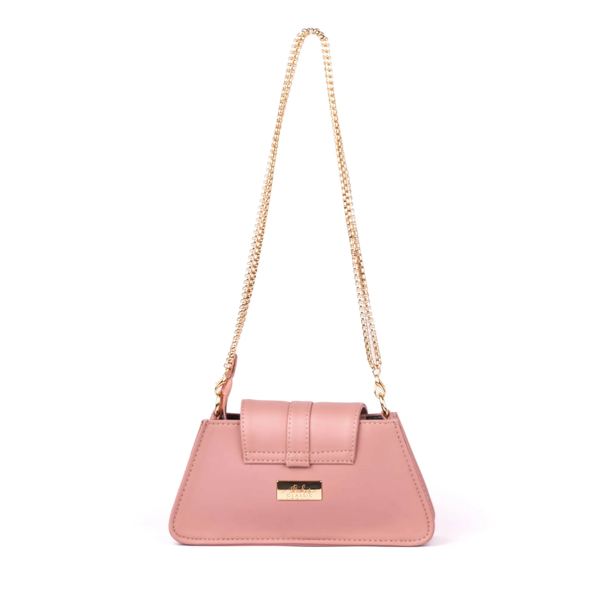Rose Quartz Mini Baguette Bag