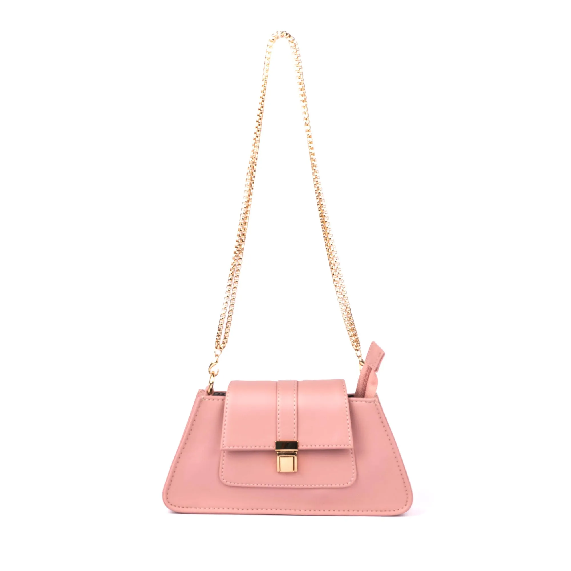 Rose Quartz Mini Baguette Bag
