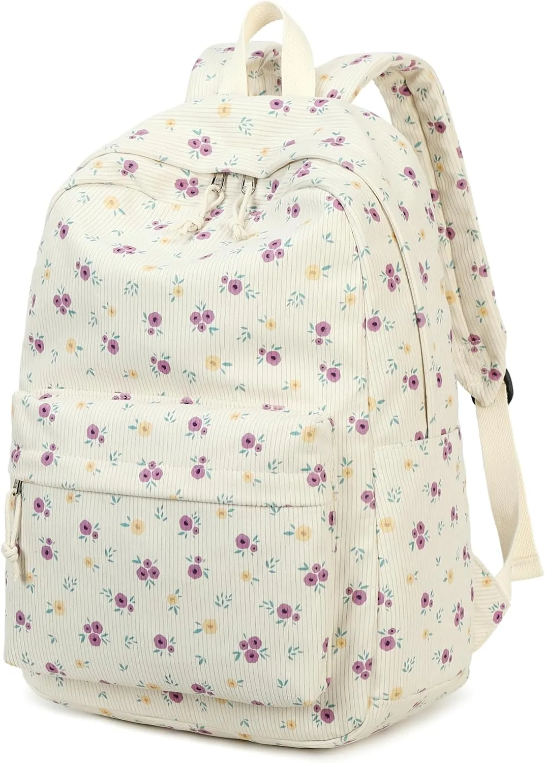 School Backpack for Teen Girls Bookbags Elementary High School Corduroy Laptop Bags Women Travel Daypacks