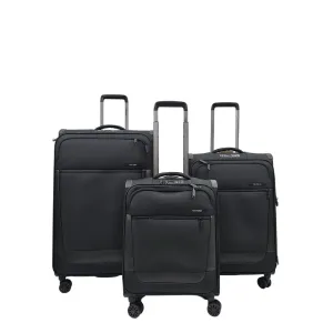 Soft Case Zipped Compartments Suitcase