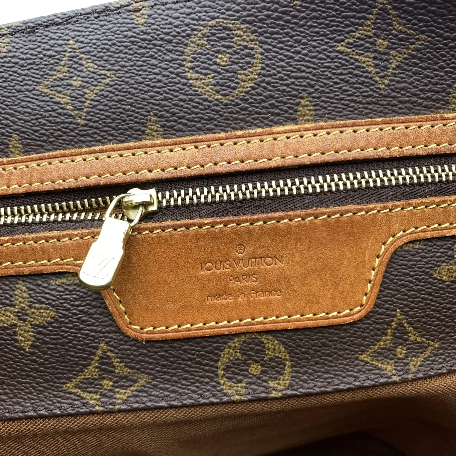 Trendy Inspired Louis Vuitton Vintage Monogram Canvas Sac Shopping Bag Tote