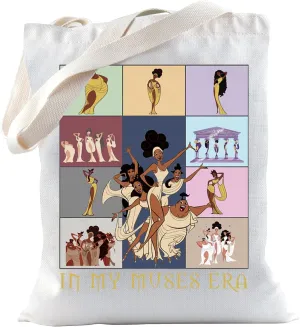 TSOTMO Muses Cartoon Merchandise Gift Muses Era Tote Bag Gift For Muses Fans Greek Gift Muses WDW Trip Shoulder Bag