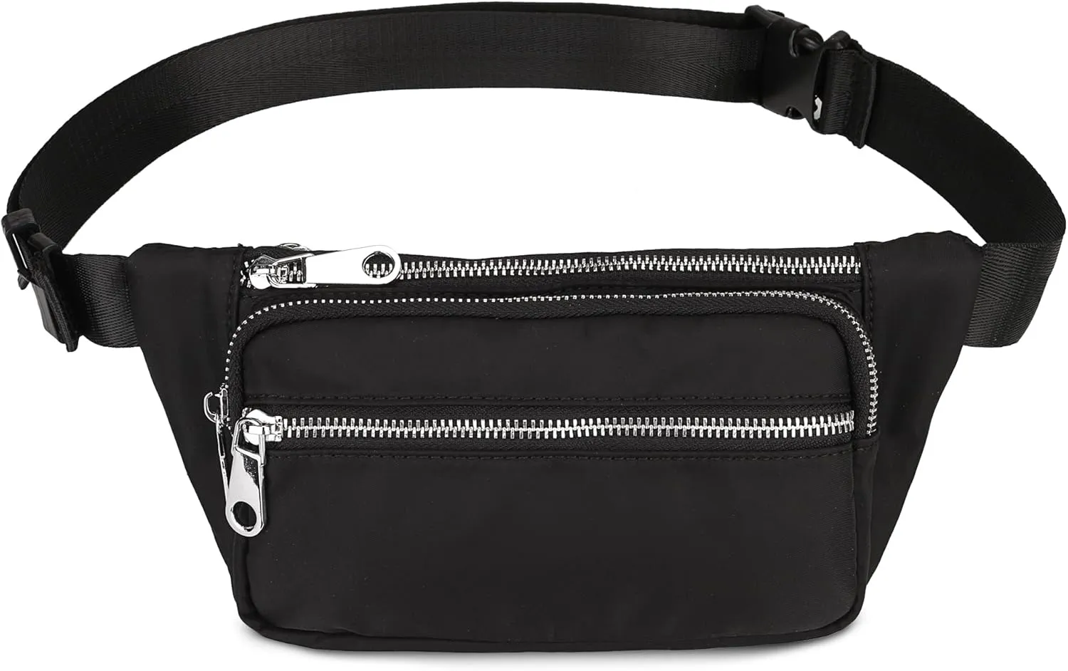 Uromee Fanny Packs for Women Crossbody Belt Bag Nylon Fashion Waist Bag Everywhere Travel Hiking Running Adjustable Strap