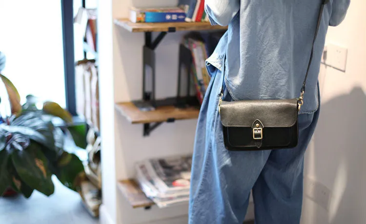 Womens Satchel Bag Handmade Leather Crossbody Bag For Women