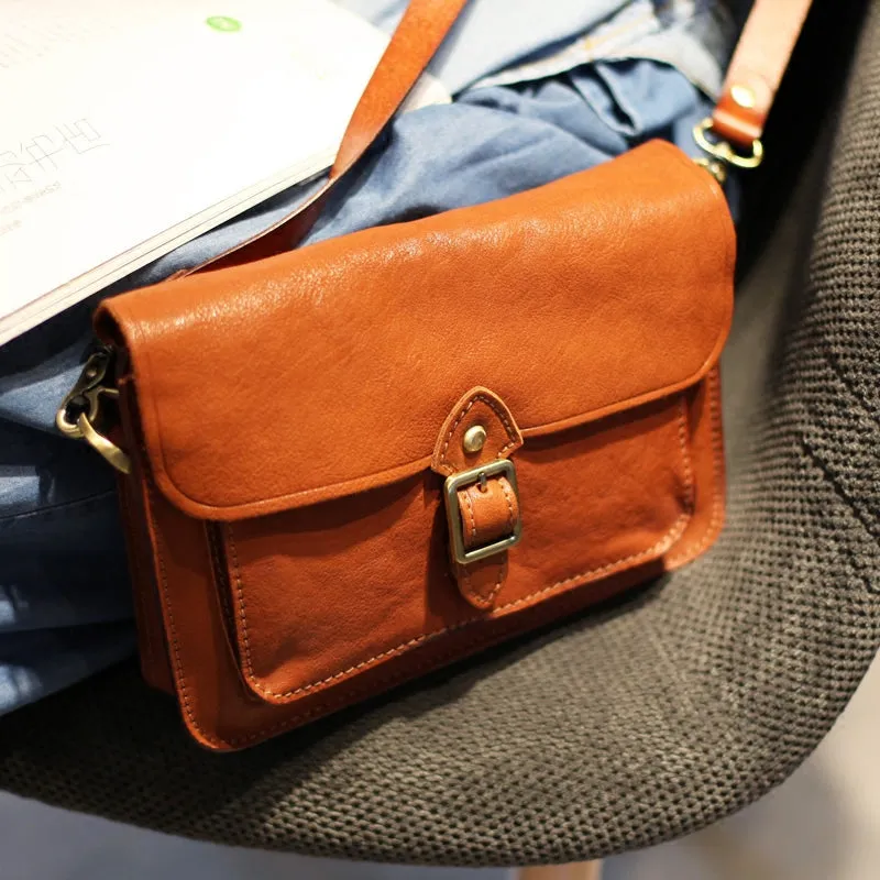 Womens Satchel Bag Handmade Leather Crossbody Bag For Women