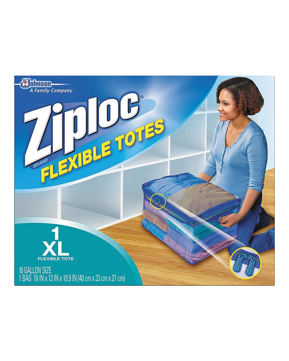 Ziploc XL Flexible Storage Tote