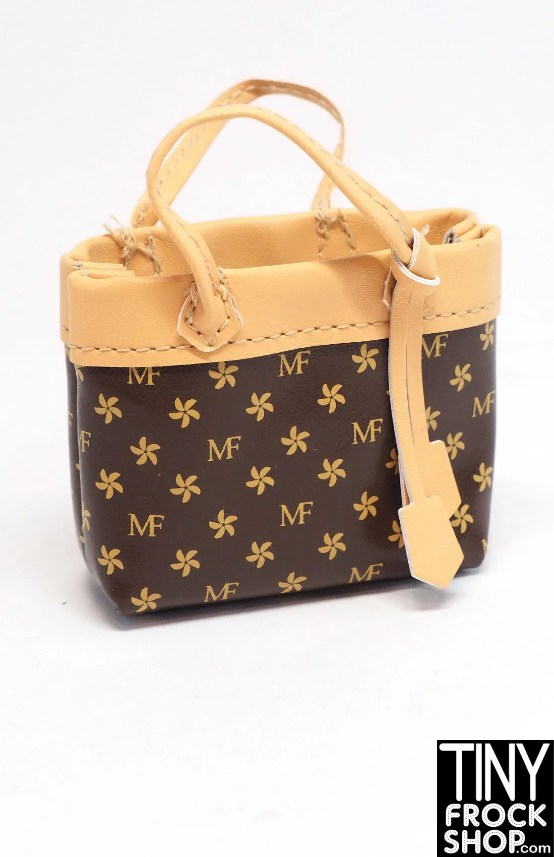 Zuru Mini Brands Fashion Brown Print Tote Bag Series 1